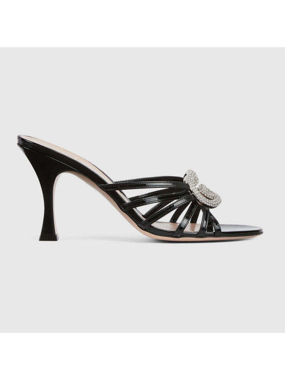 Gucci Interlocking G Crystal Sandals(PLEASE REQUEST YOUR SIZE BEFORE PURCHASING)